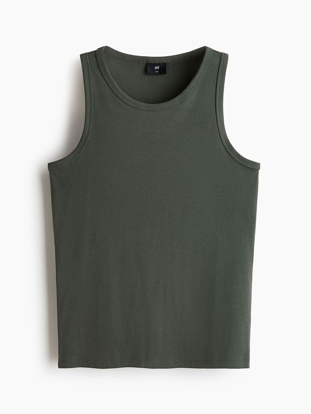 H&M Slim Fit Ribbed Vest Top