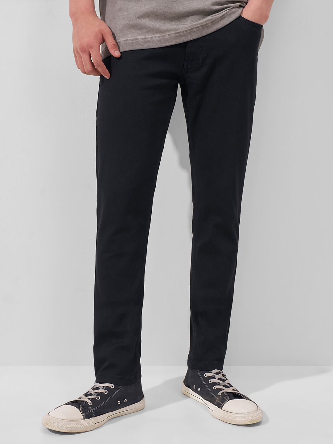 HIGHLANDER Men Slim Fit Clean Look Stretchable Jeans