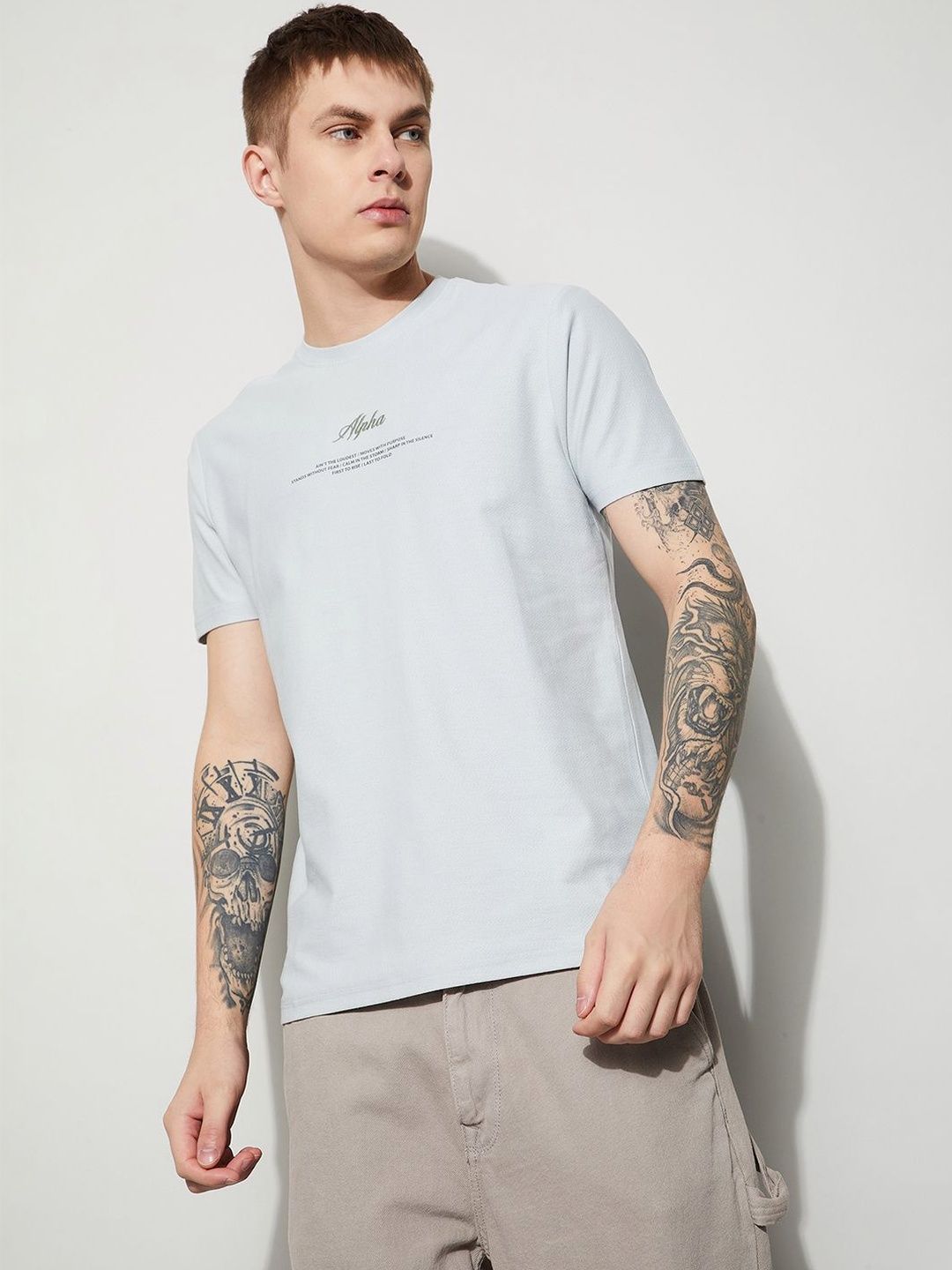 Fame Forever by Lifestyle Men Typography Printed T-shirt