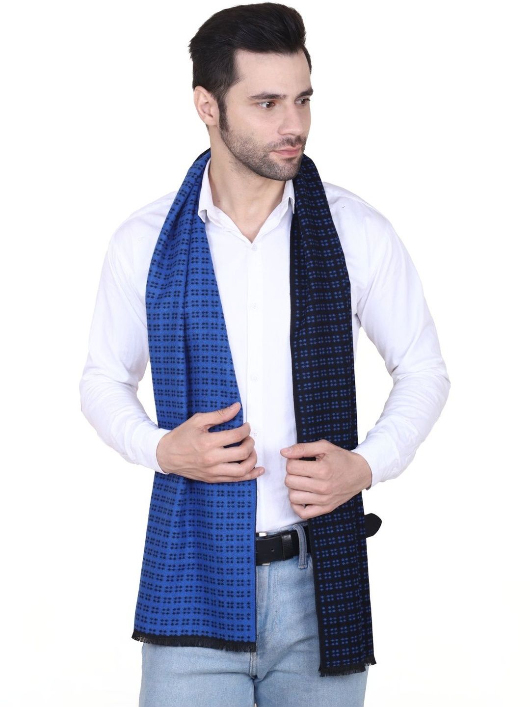 Cazzano Men Printed Scarf
