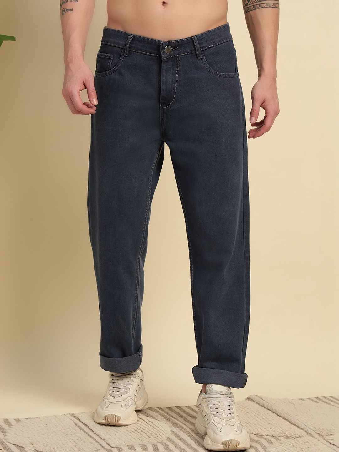 R.Code by The Roadster Life Co. Men Mid-Rise Jeans