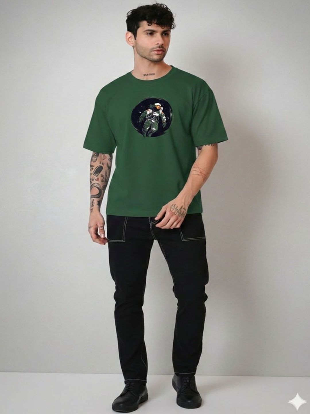 HERE&NOW Men Printed T-shirt