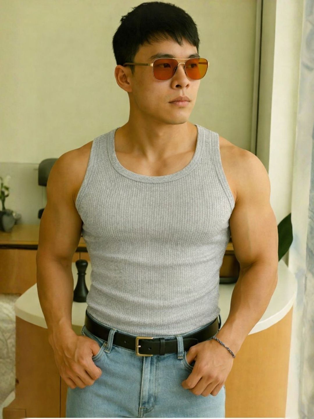 ROCKWELL Cotton Innerwear Vests
