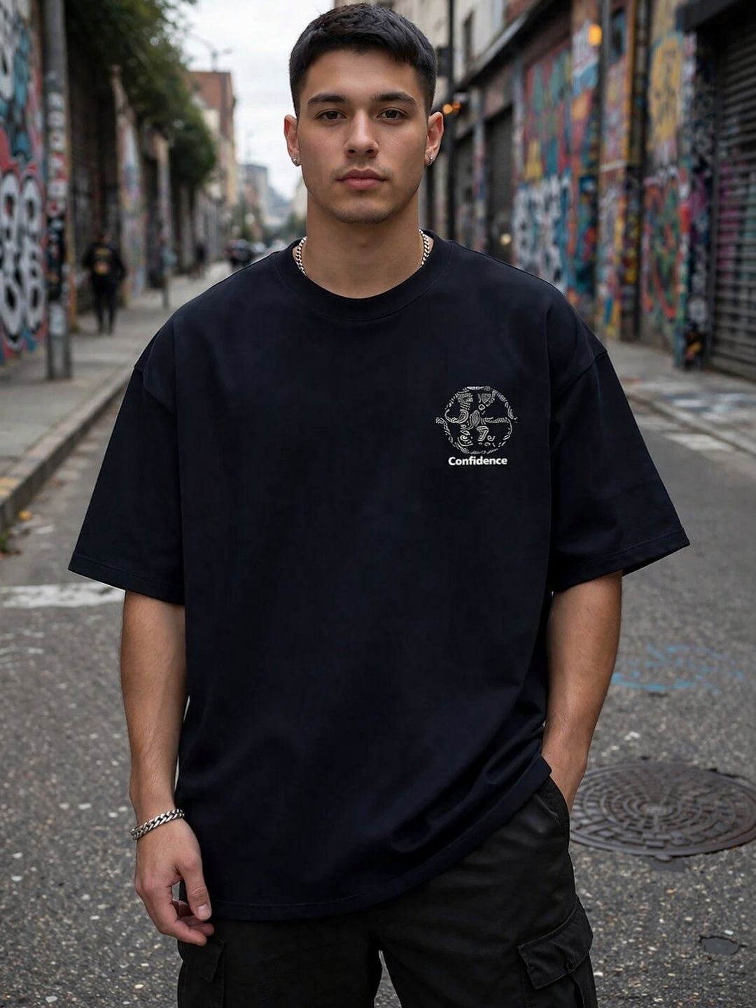 HASTEN Men Printed T-shirt