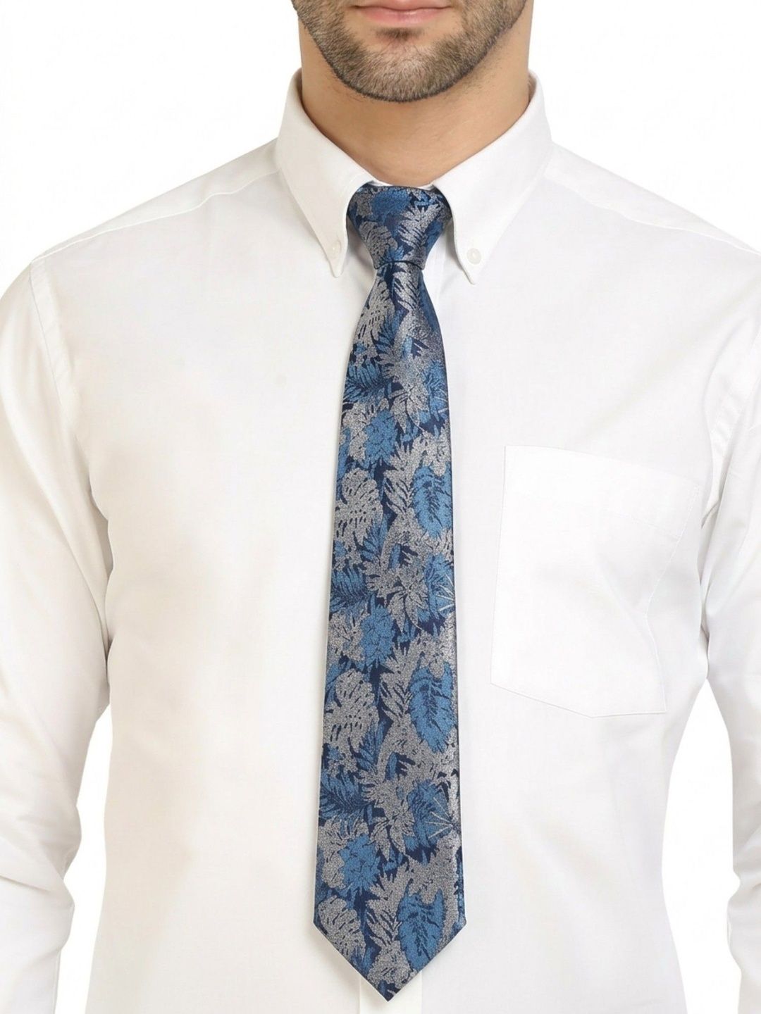 Hashburys Men Printed Broad Tie