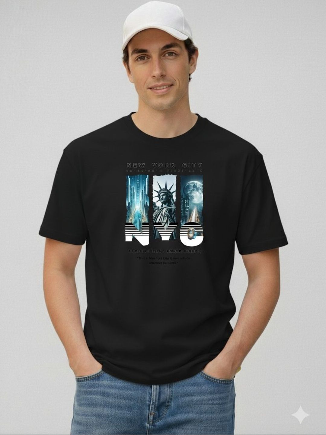HERE&NOW Men Printed T-shirt