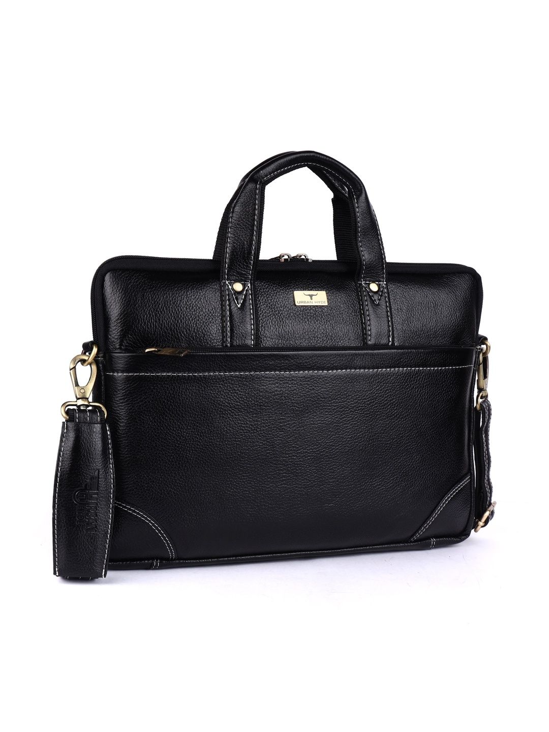 URBAN HYDE Leather Office Laptop Bag