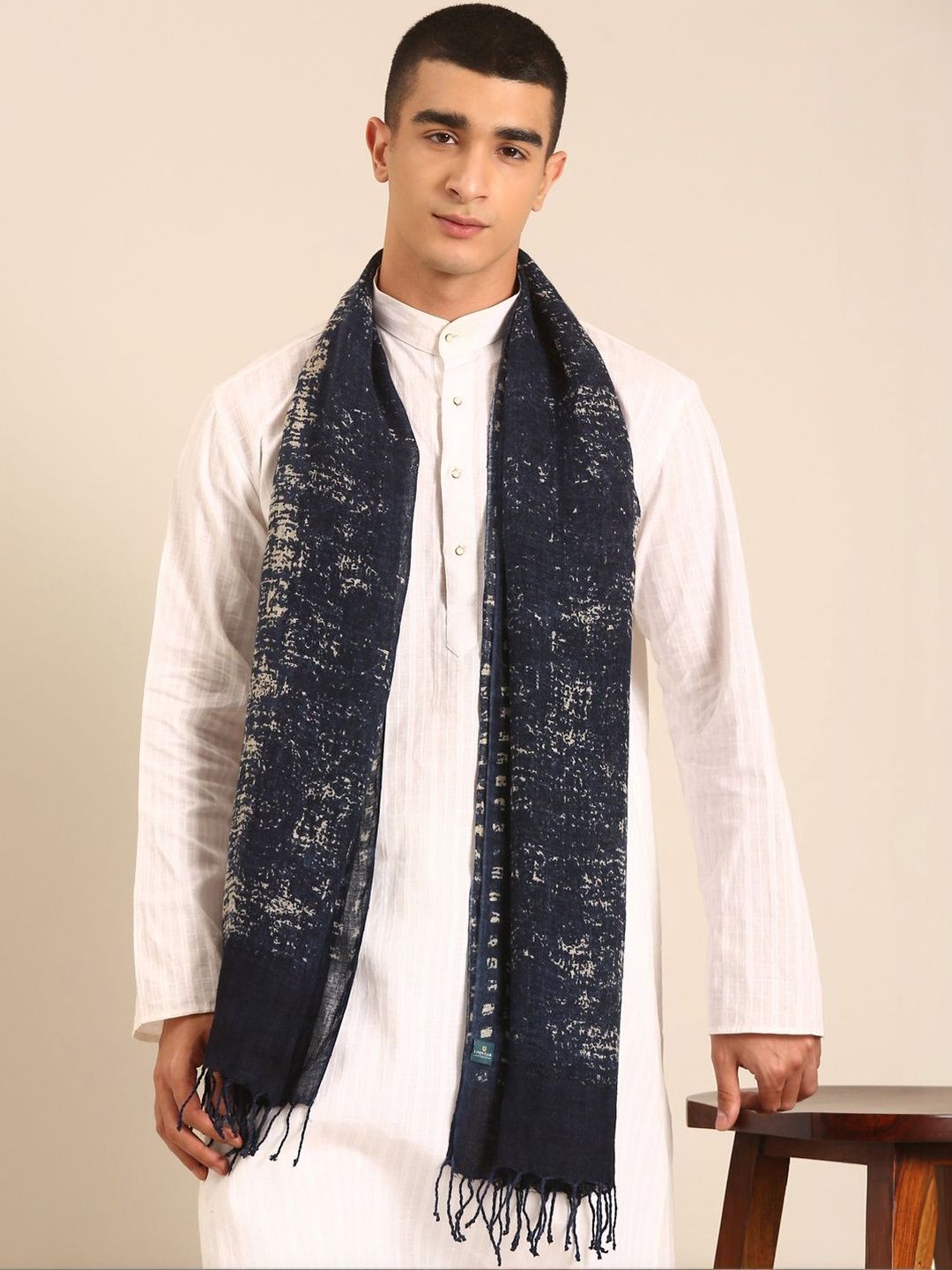 Linen Club Unisex Printed Stole