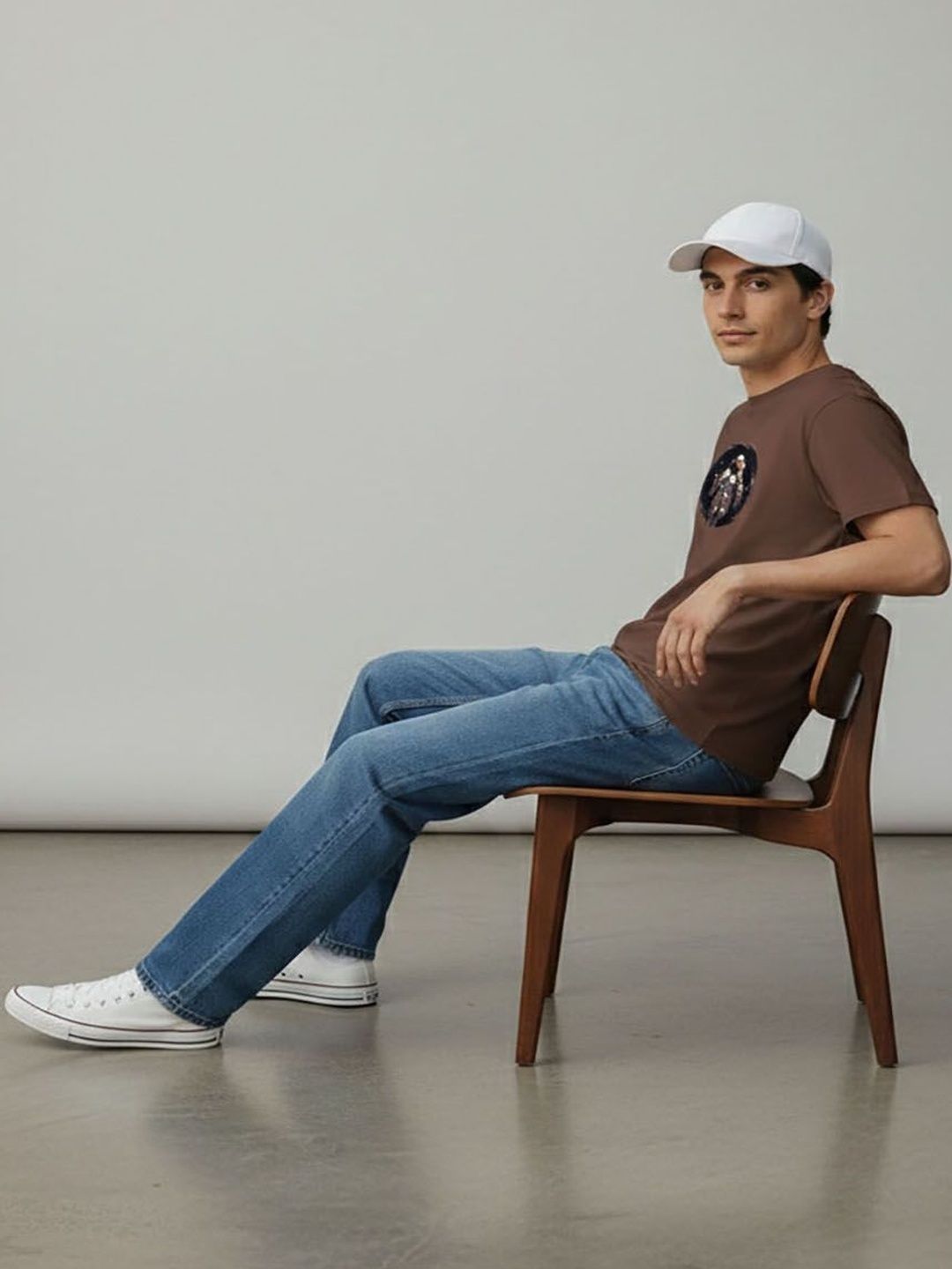 HERE&NOW Men Printed T-shirt