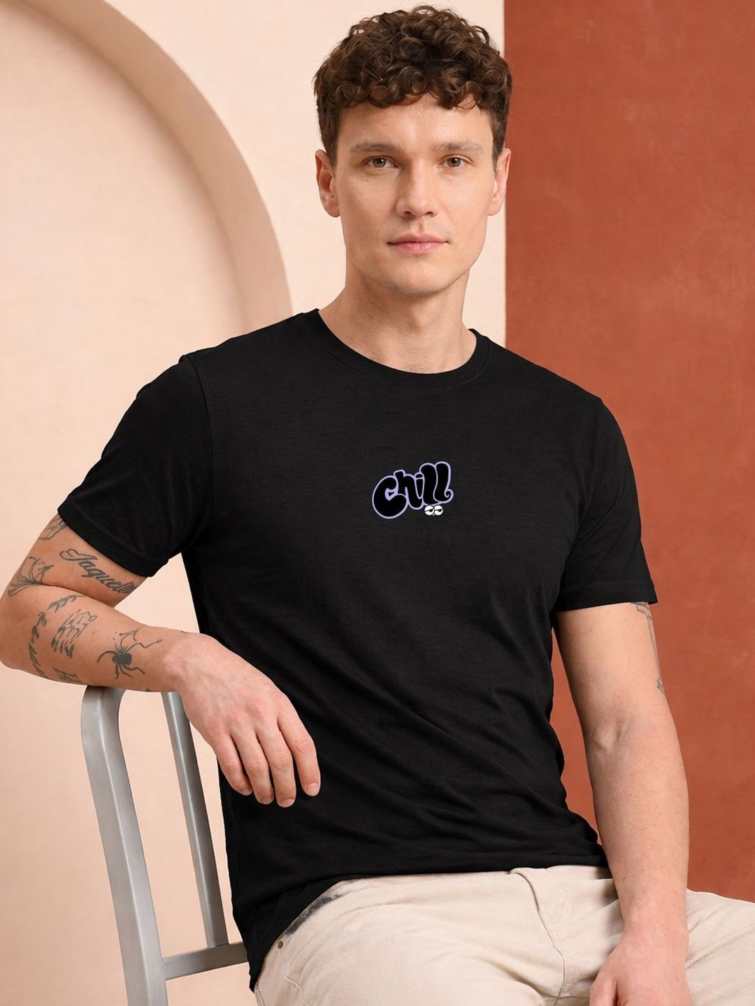 HERE&NOW Men Printed T-shirt