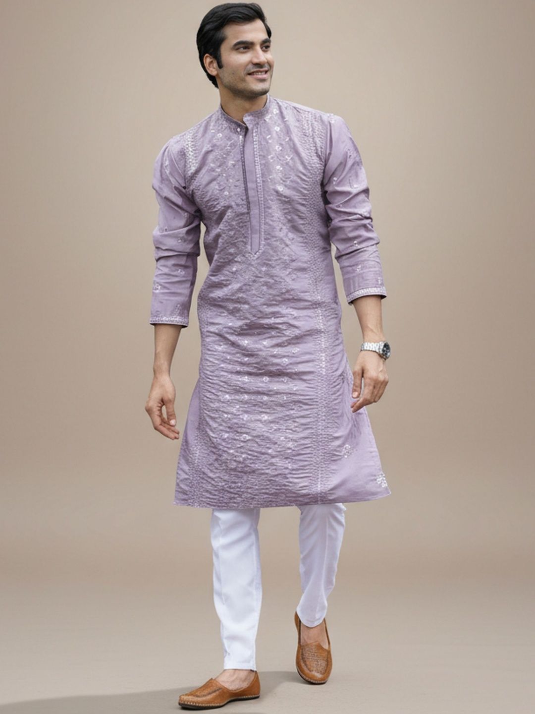 Dincharya Men Kurta