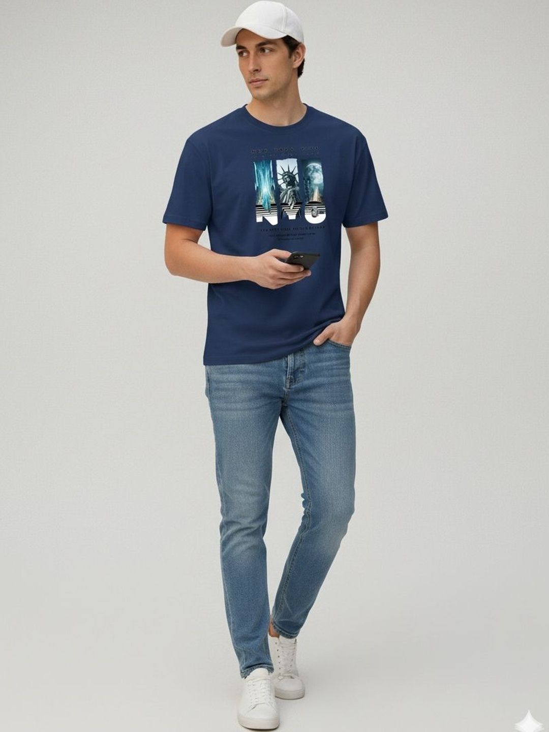 HERE&NOW Men Printed T-shirt