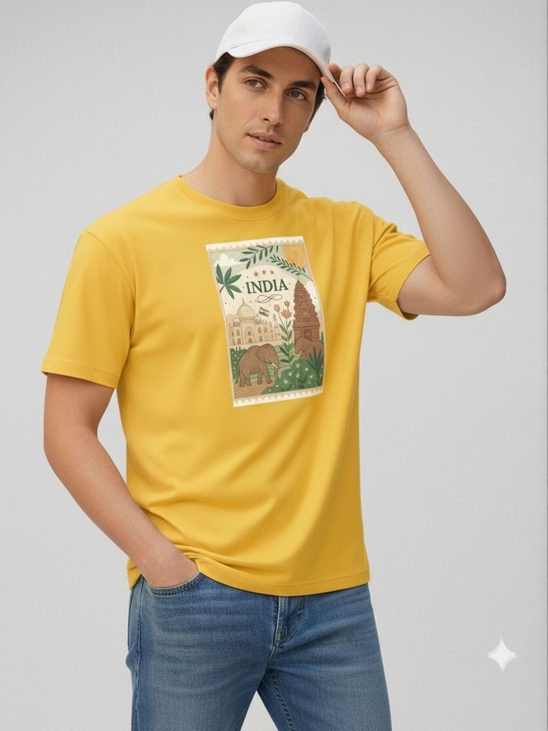 HERE&NOW Men Printed T-shirt