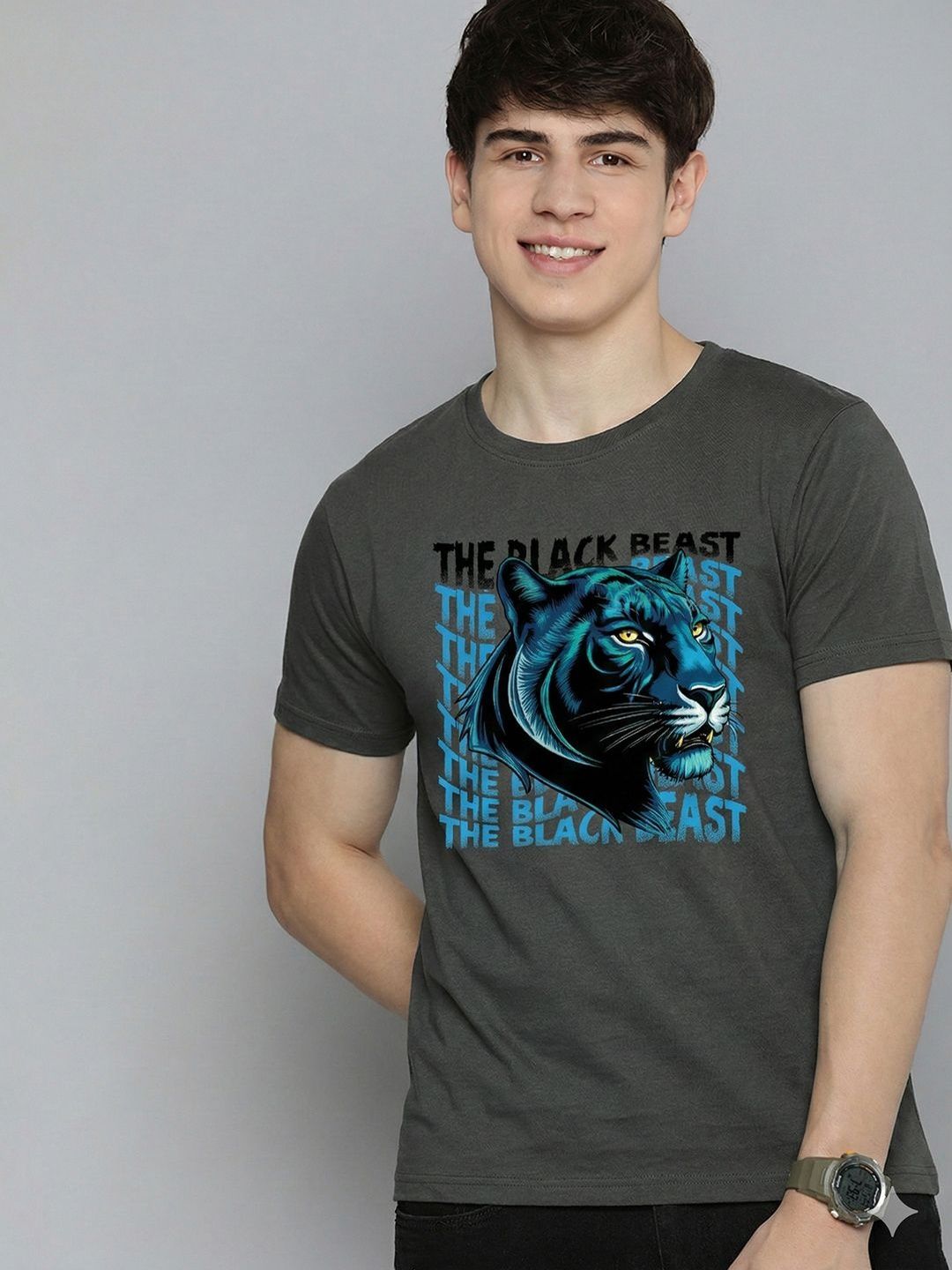 HERE&NOW Men Printed T-shirt