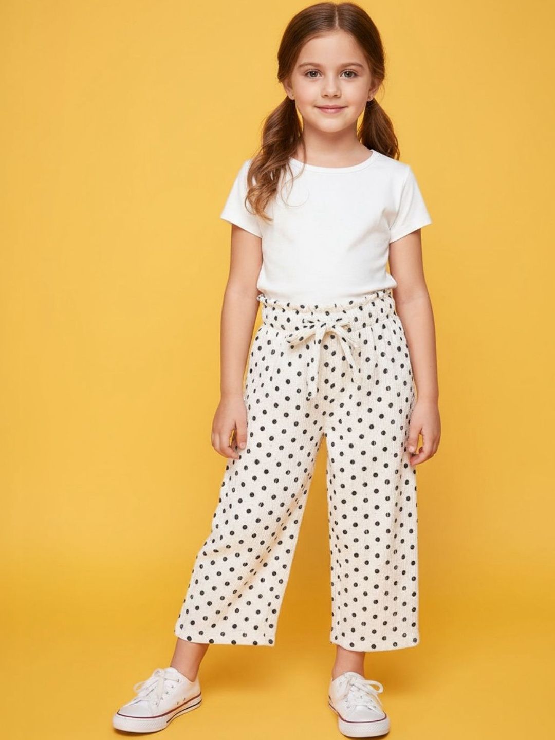 V-Mart Girls Printed Palazzos