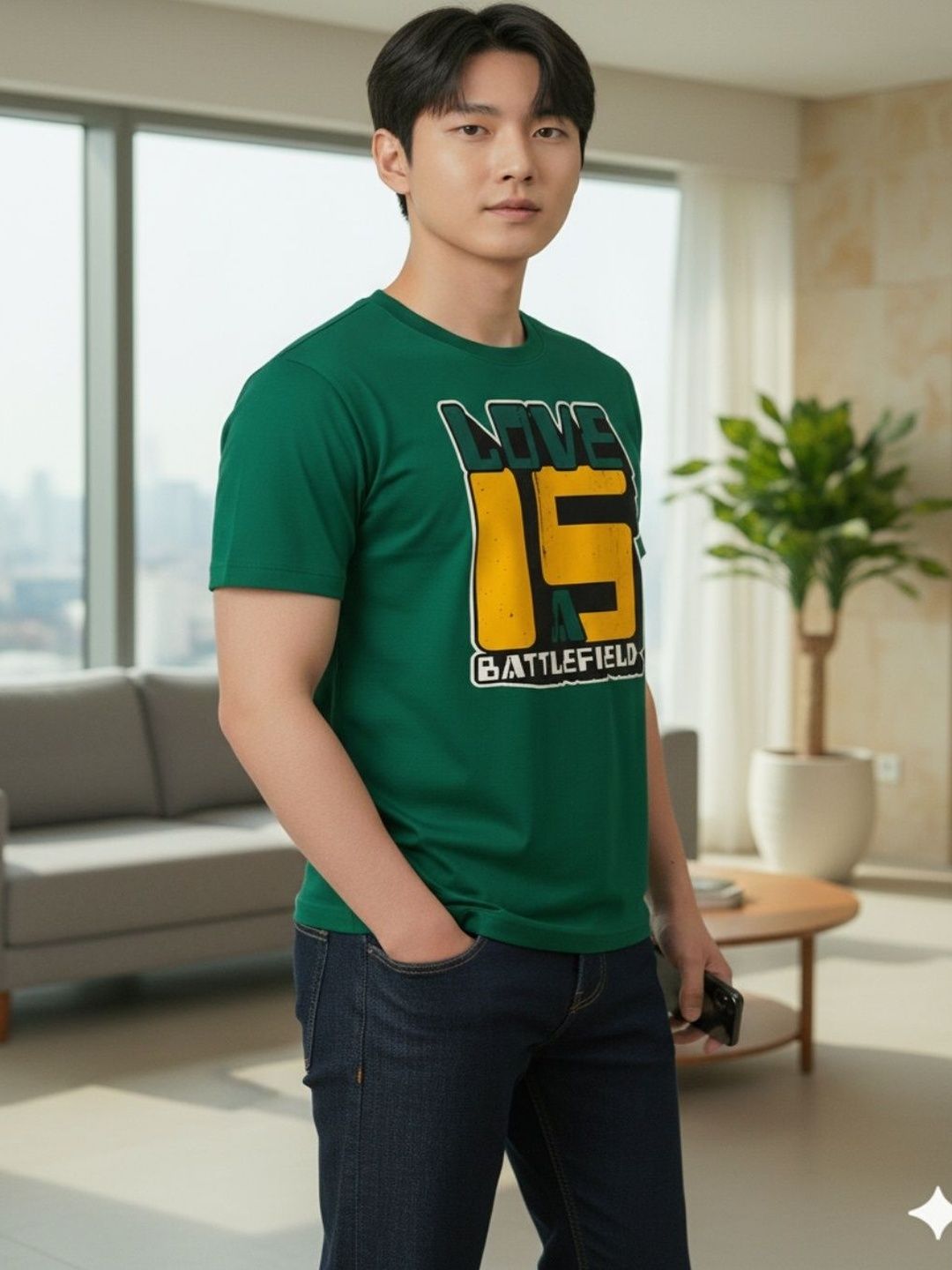 HERE&NOW Men Printed T-shirt