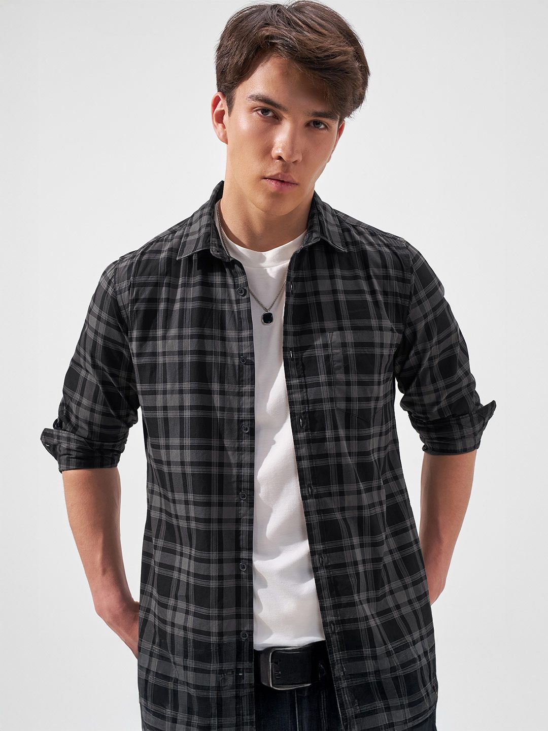 Regular Fit Checked Shirt HIGHLANDER Regular Fit Shirt