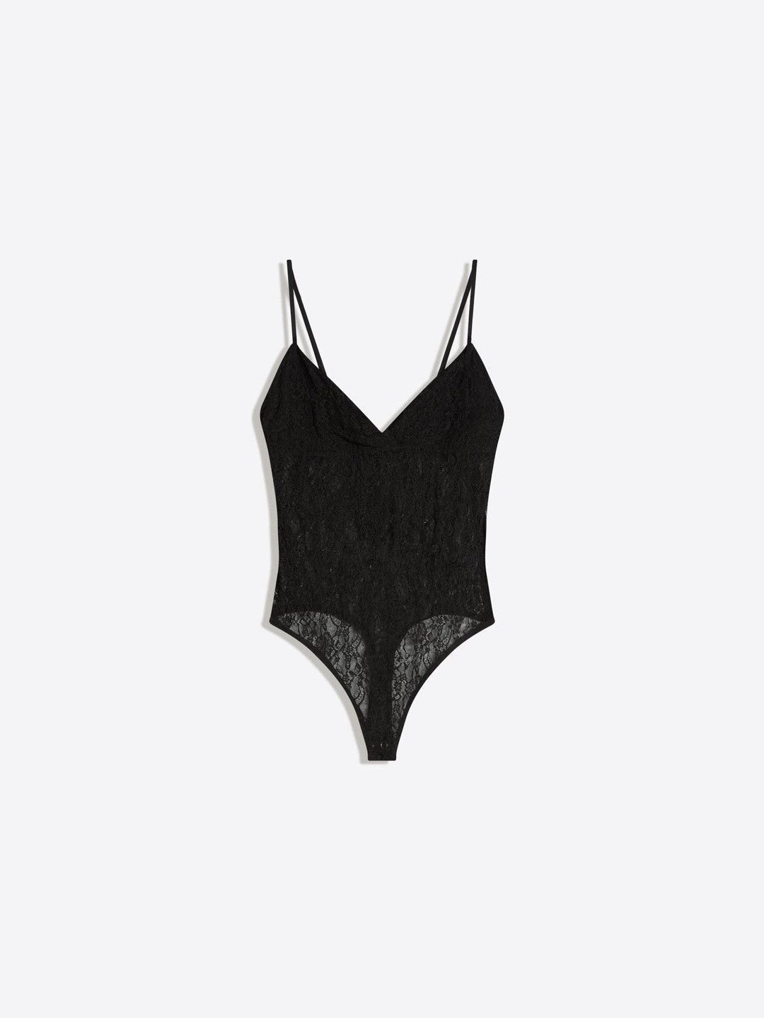 Lace Strappy Bodysuit