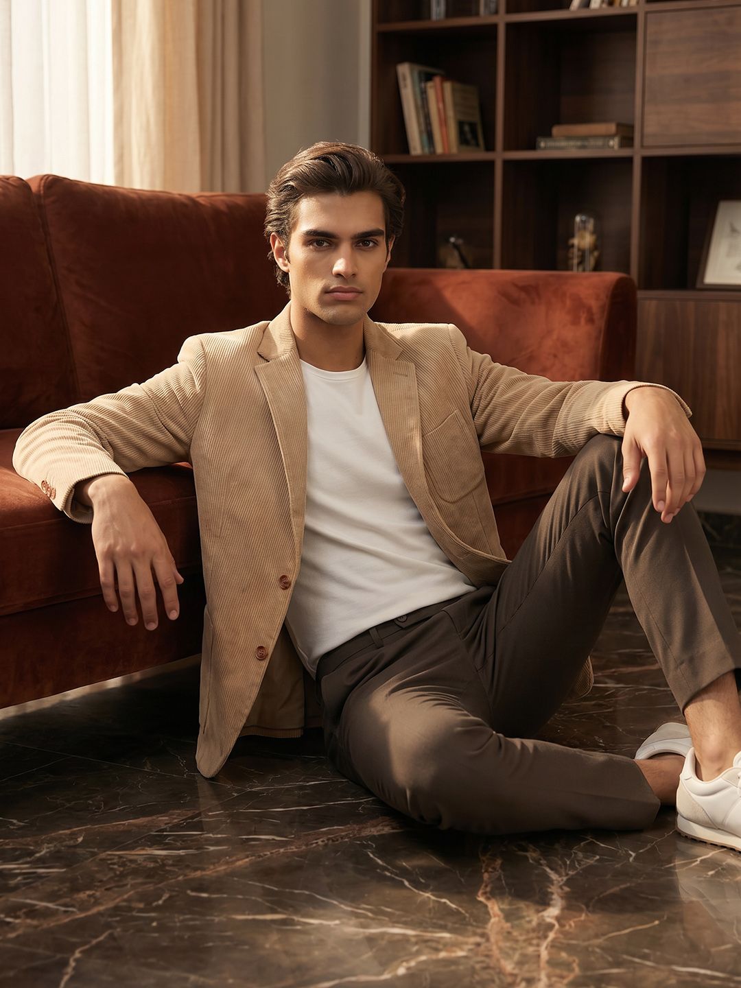 Mr Bowerbird Self Design Single-Breasted Blazer