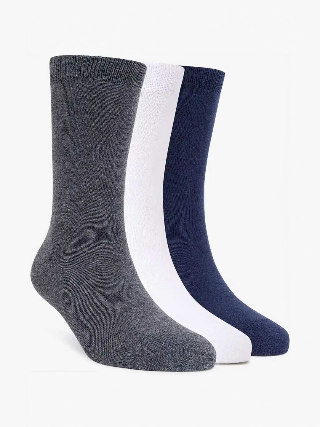 akeet trend Unisex Pack of 3 Cotton Calf Length Socks