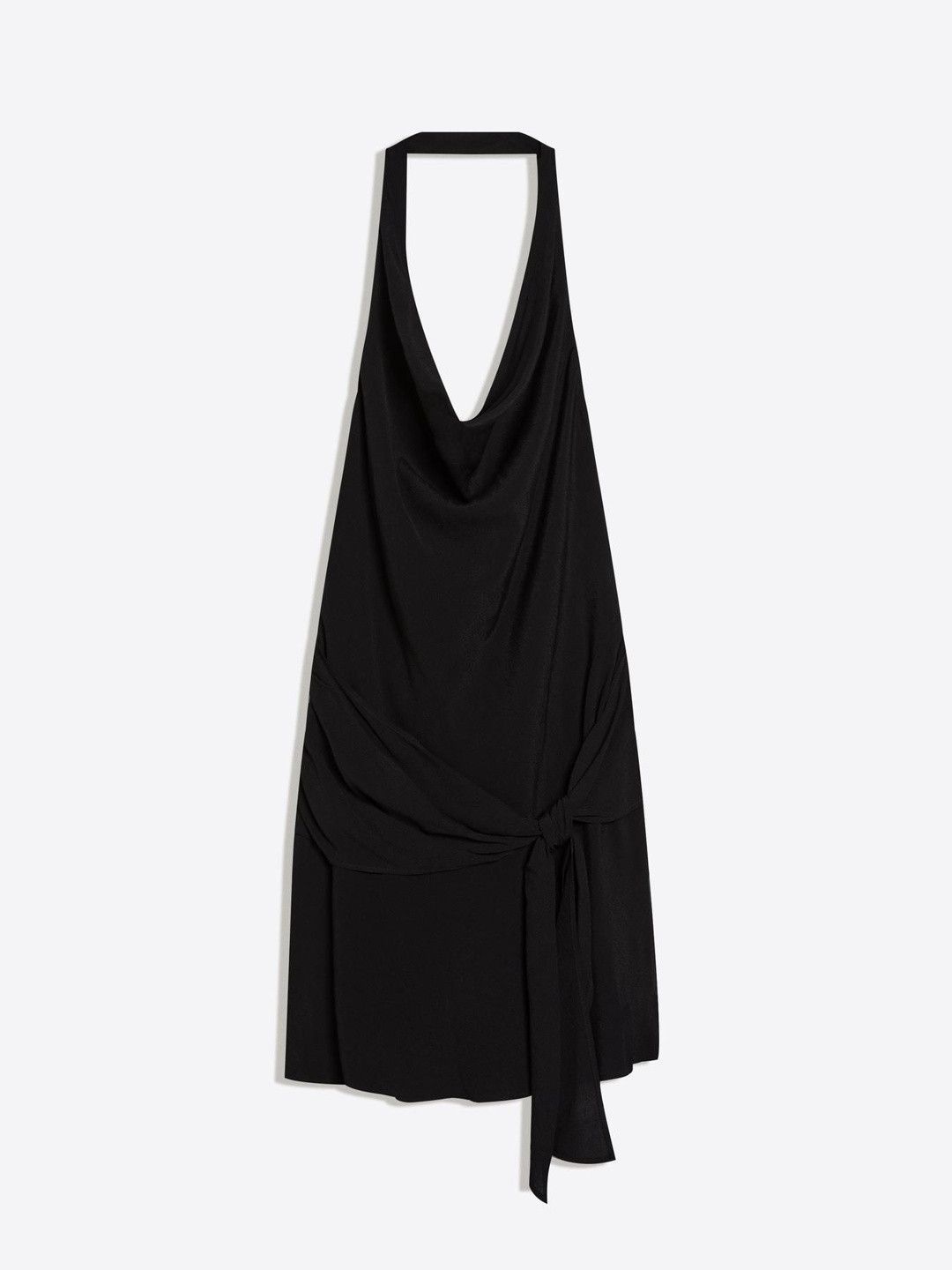 Draped Mini Dress