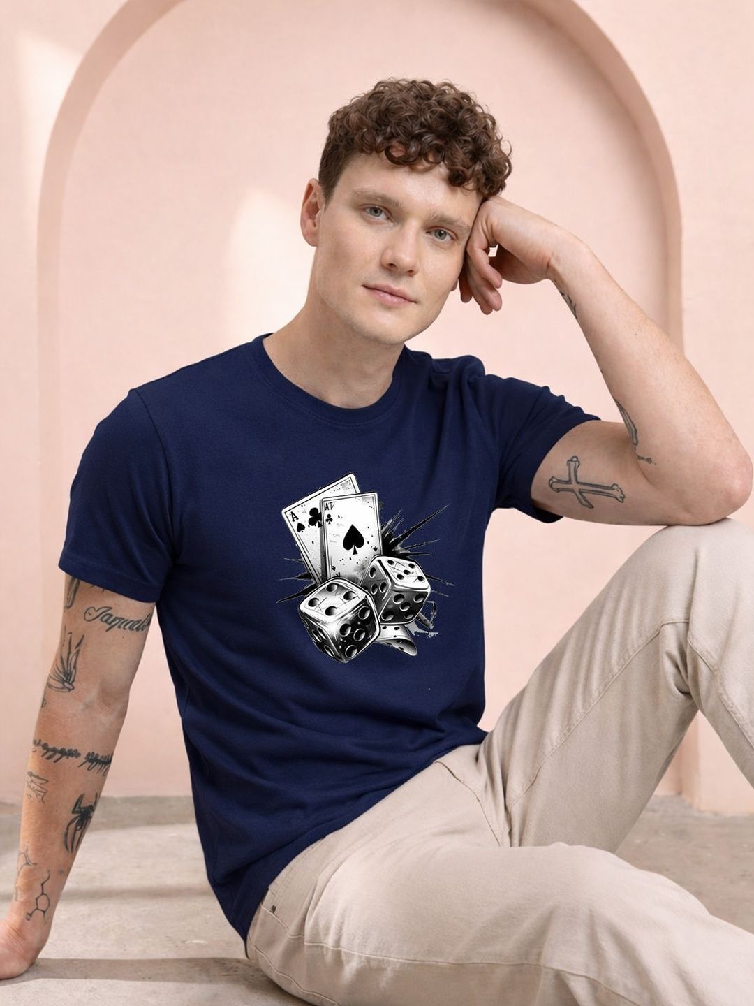 HERE&NOW Men Printed T-shirt