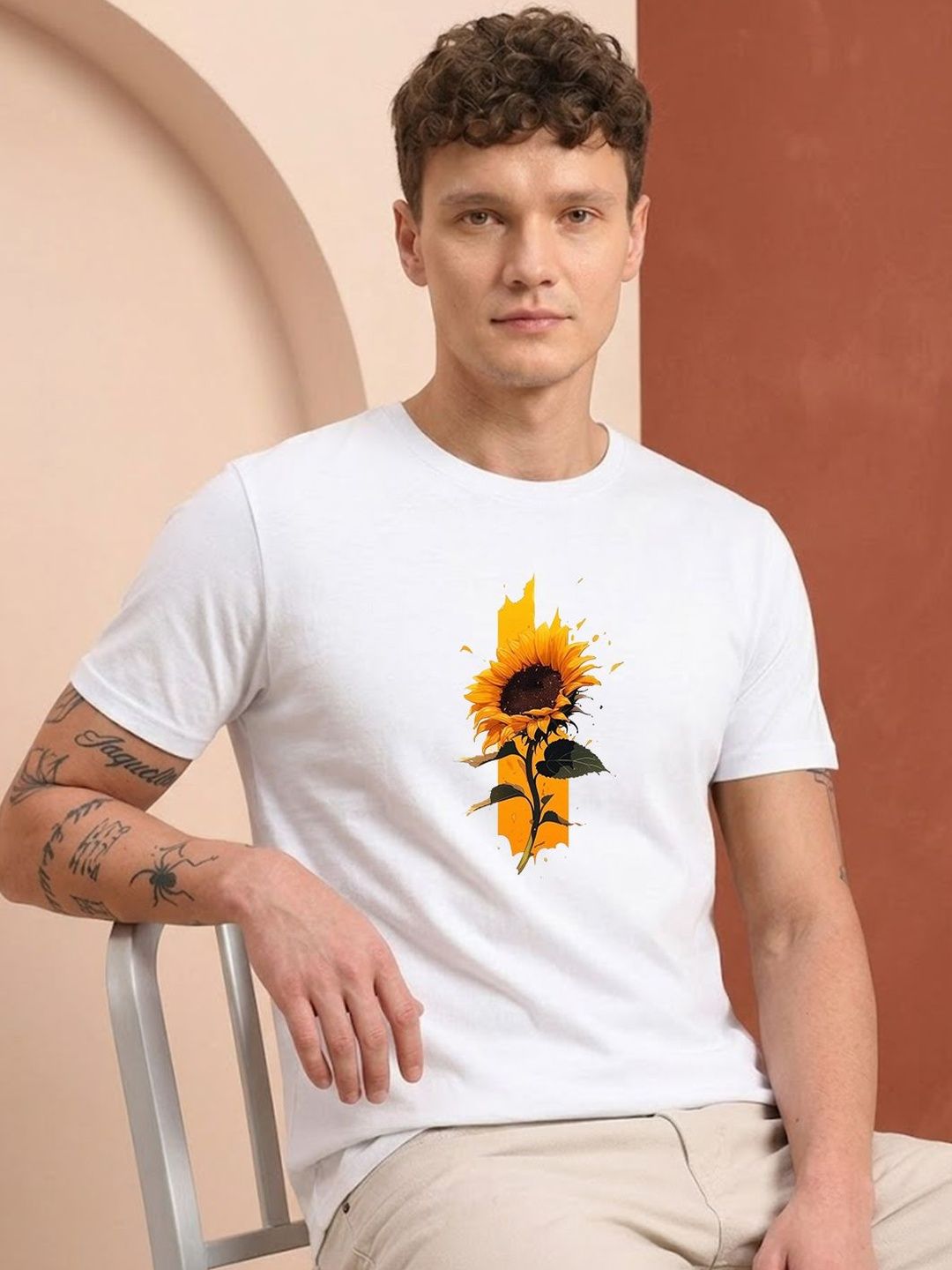 HERE&NOW Men Printed T-shirt
