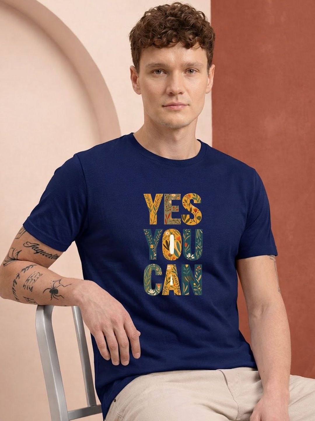 HERE&NOW Men Printed T-shirt
