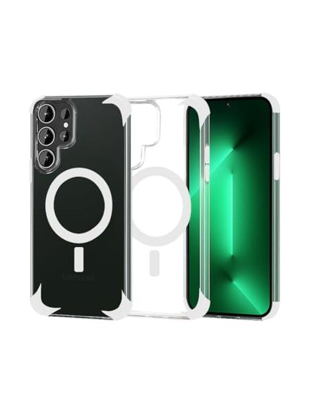 Million Cases Solid Printed Samsung Galaxy S25 Ultra 5G Back Case Mobile Accessories