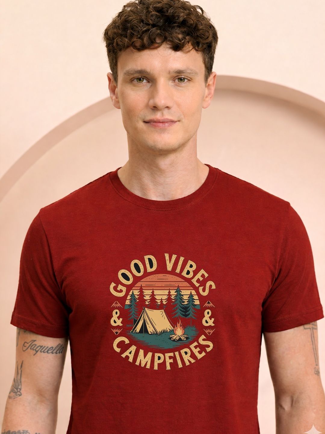 HERE&NOW Men Printed T-shirt