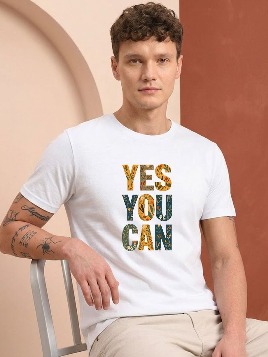 HERE&NOW Men Printed T-shirt
