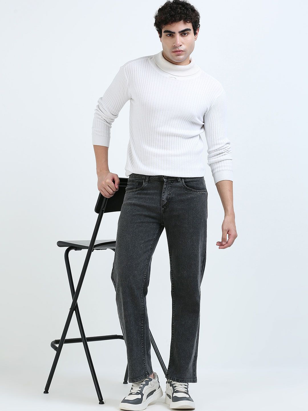 MOHICANS Men Relaxed fit Mid-Rise Stretchable Jeans