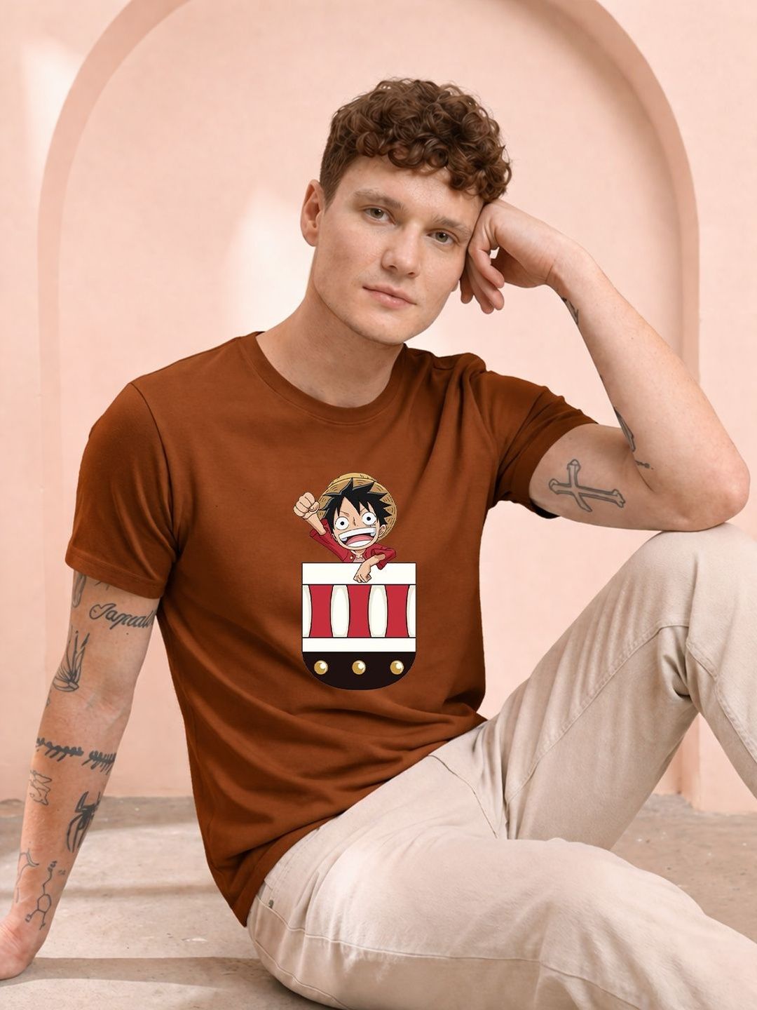 HERE&NOW Men Printed T-shirt