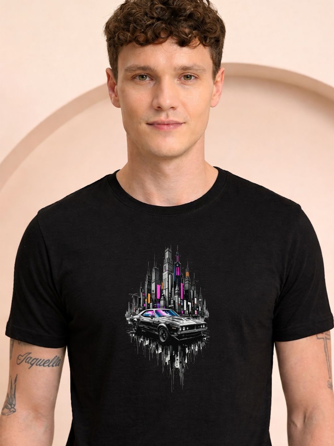 HERE&NOW Men Printed T-shirt