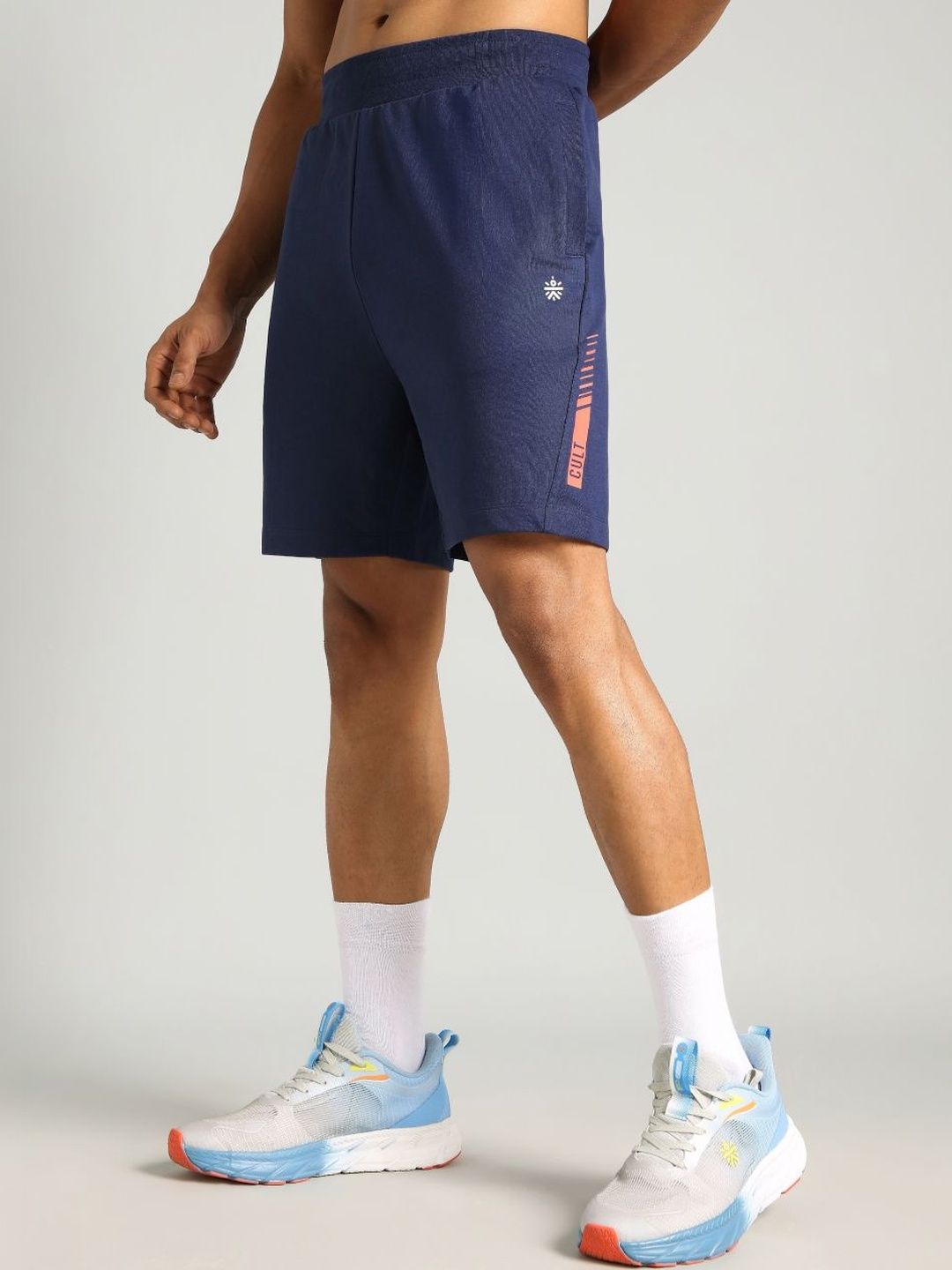 CULT Men's Navy Cult Power-Up Training Shorts