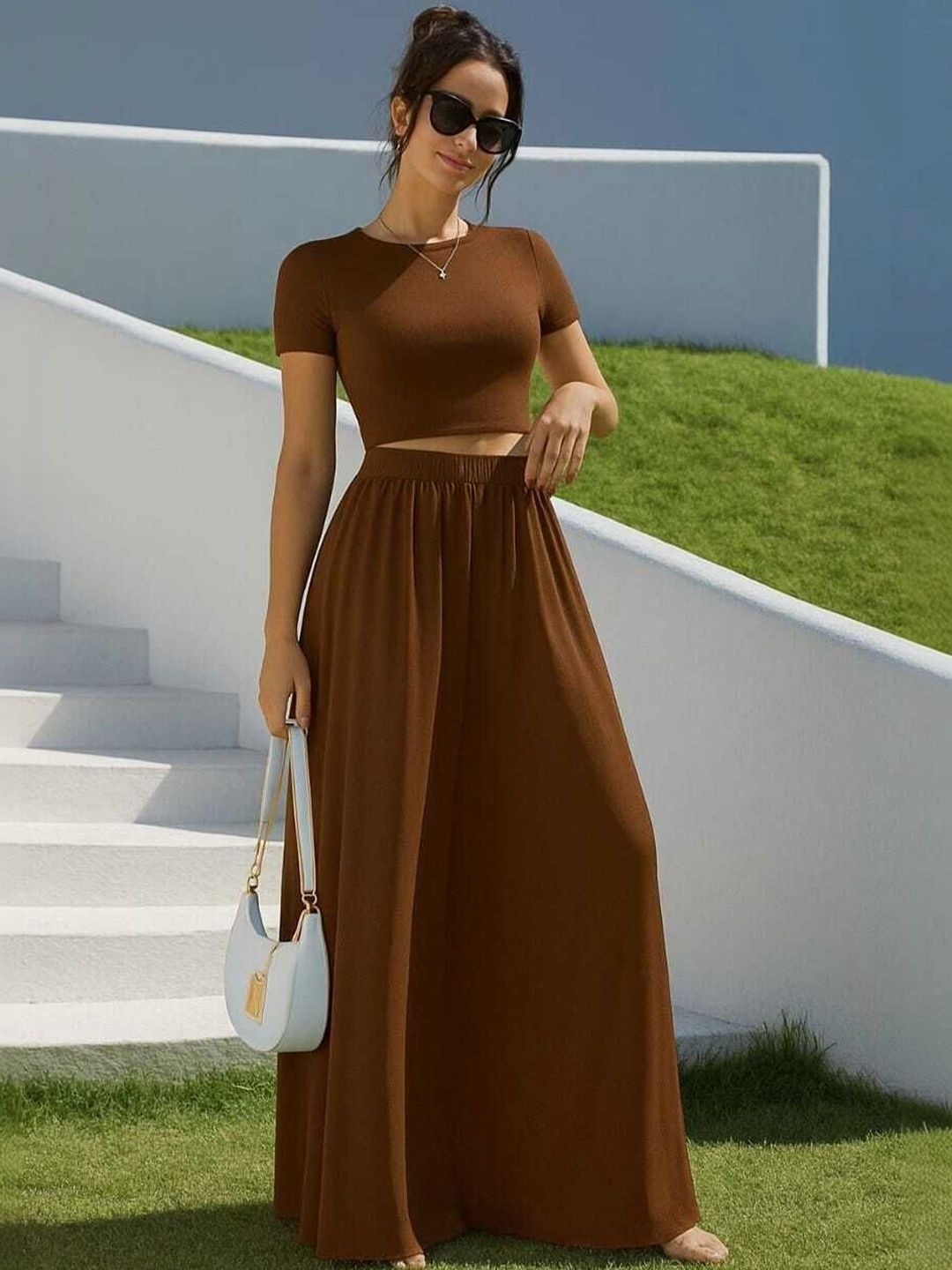 TANUSHK Women Top with Palazzos