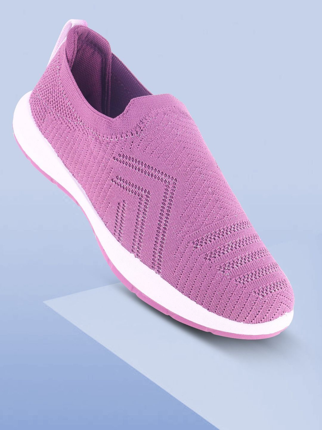 Sparx Women Mesh Non-Marking Slip-On Shoes