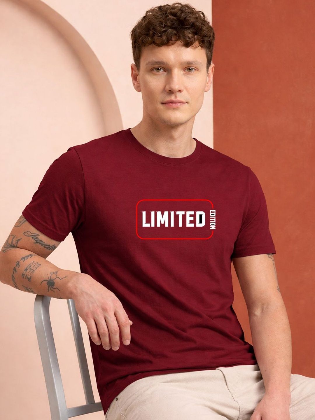 HERE&NOW Men Printed T-shirt