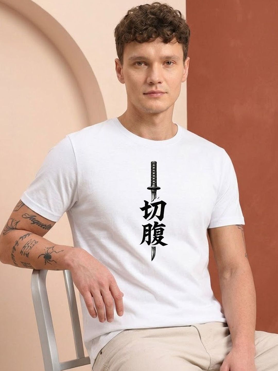 HERE&NOW Men Printed T-shirt