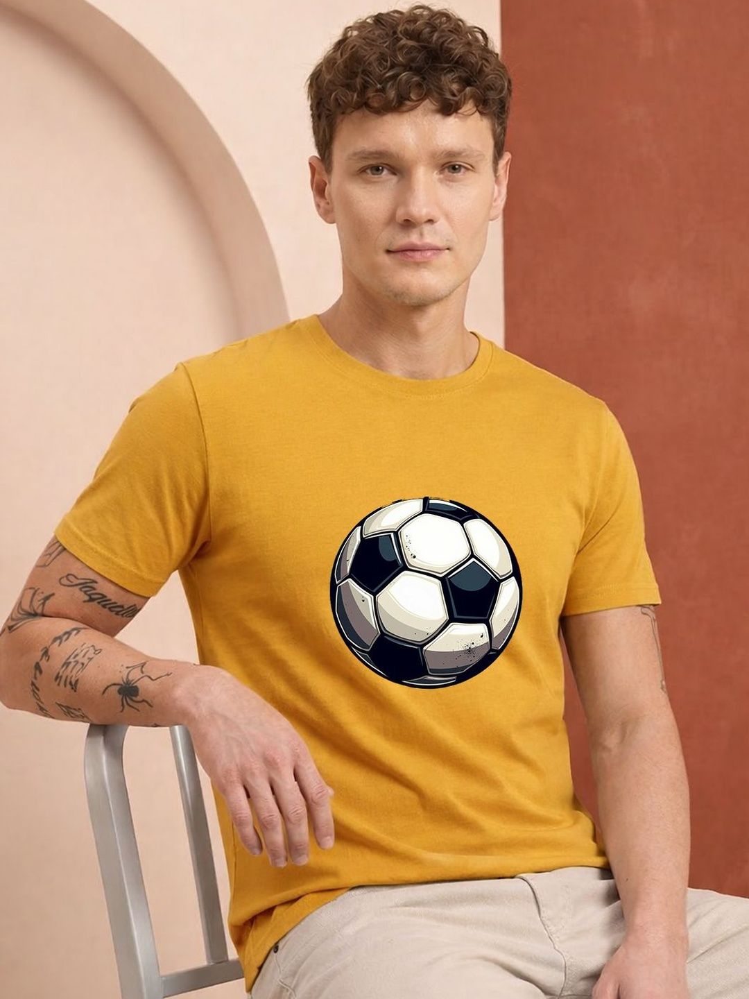 HERE&NOW Men Printed T-shirt