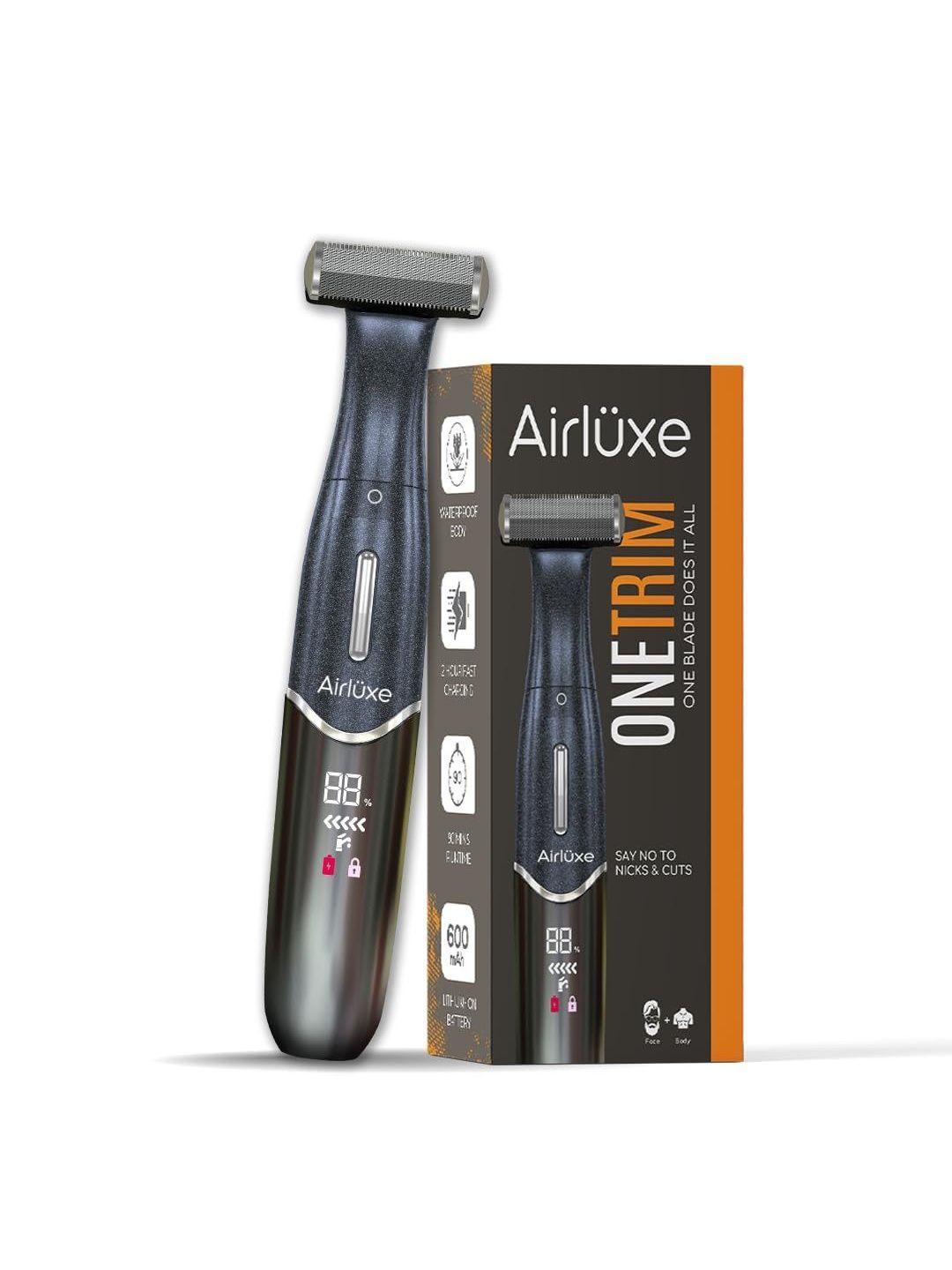 Airluxe OneTrim Electric Full Body Trimmer - Black