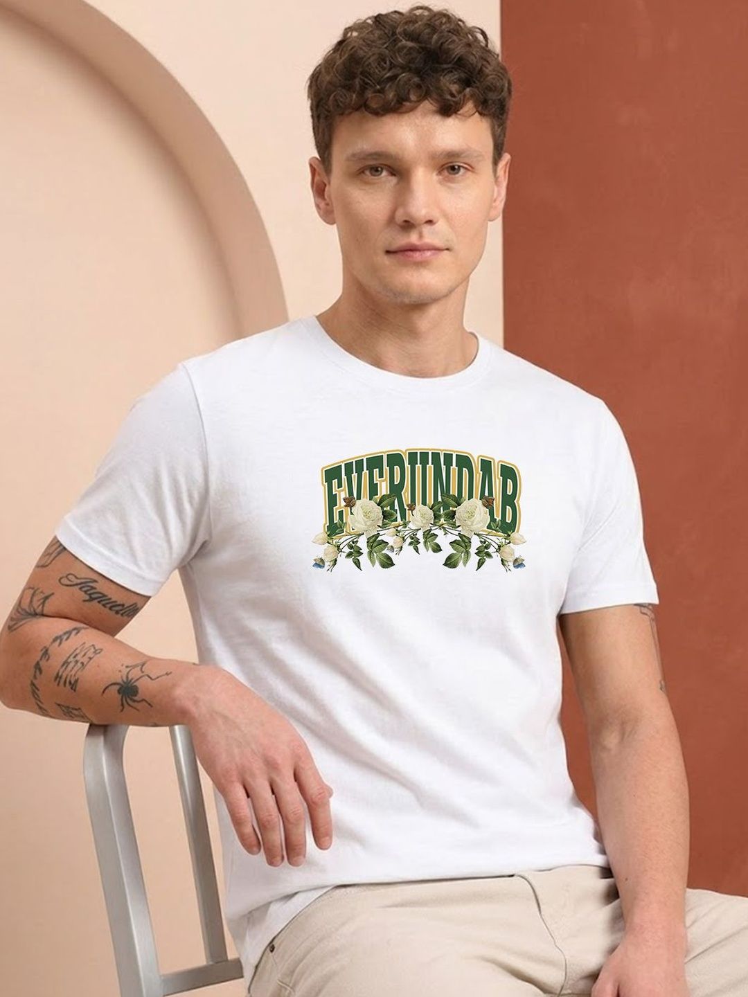 HERE&NOW Men Printed T-shirt