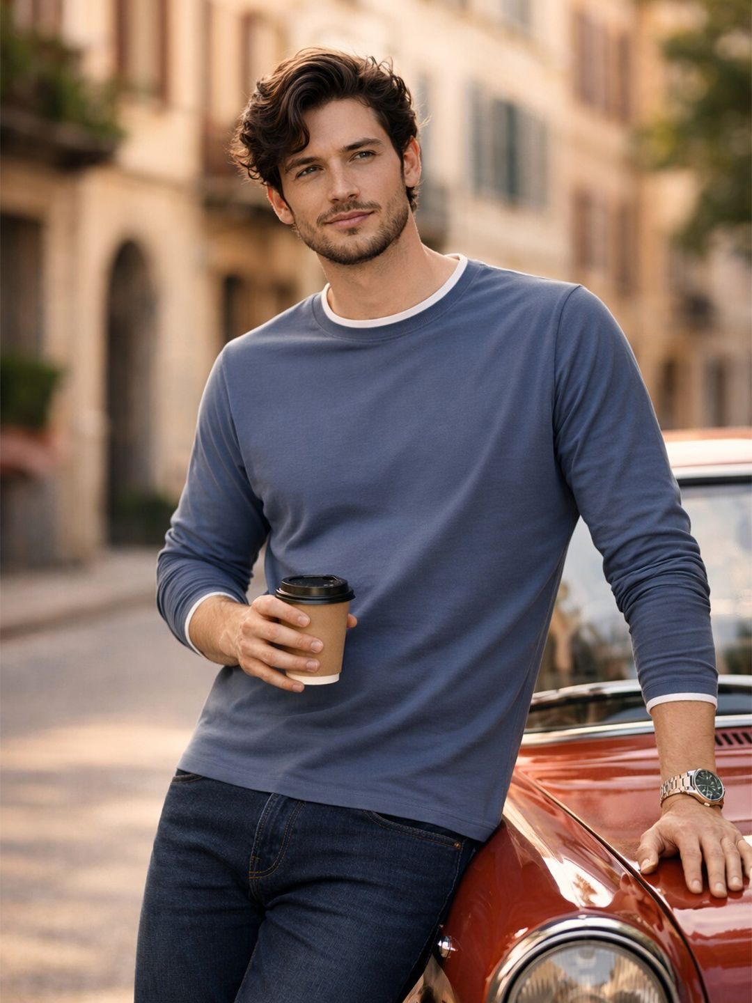 The Dry State Men Raw Edge T-shirt