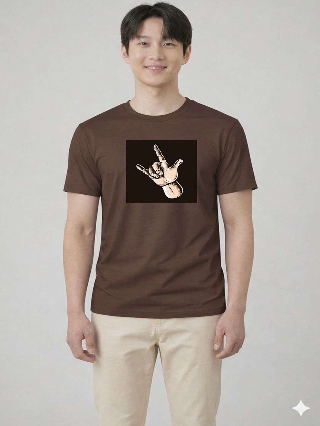 HERE&NOW Men Printed T-shirt