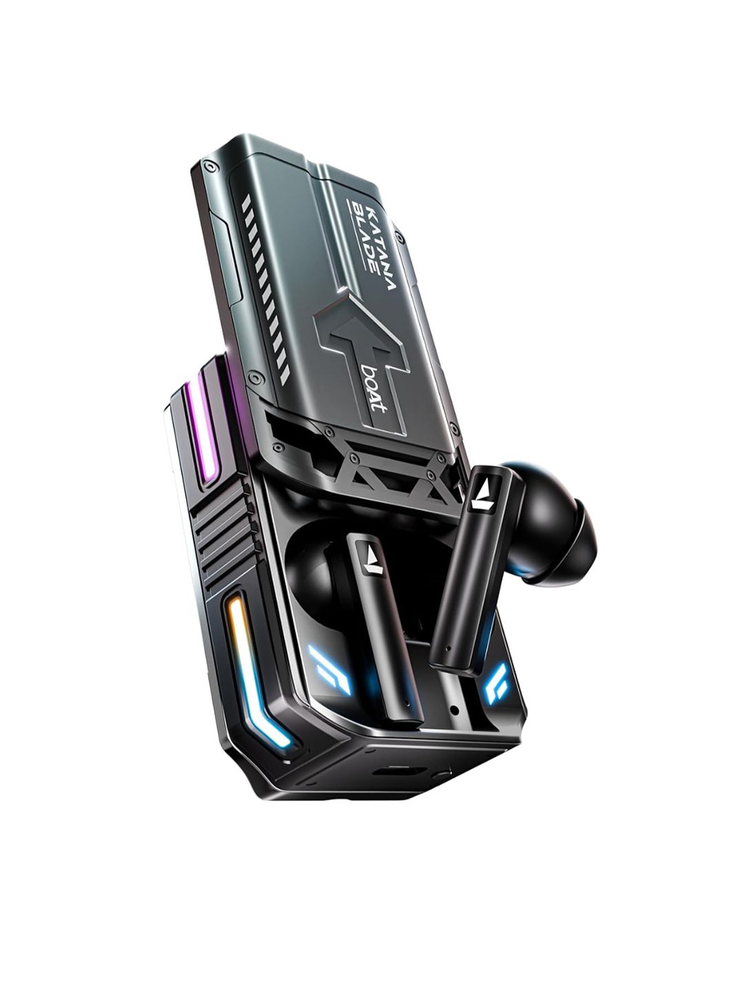 boAt Immortal Katana Blade 2.0 TWS Earbuds w/ 70H Playback & Metal Glider