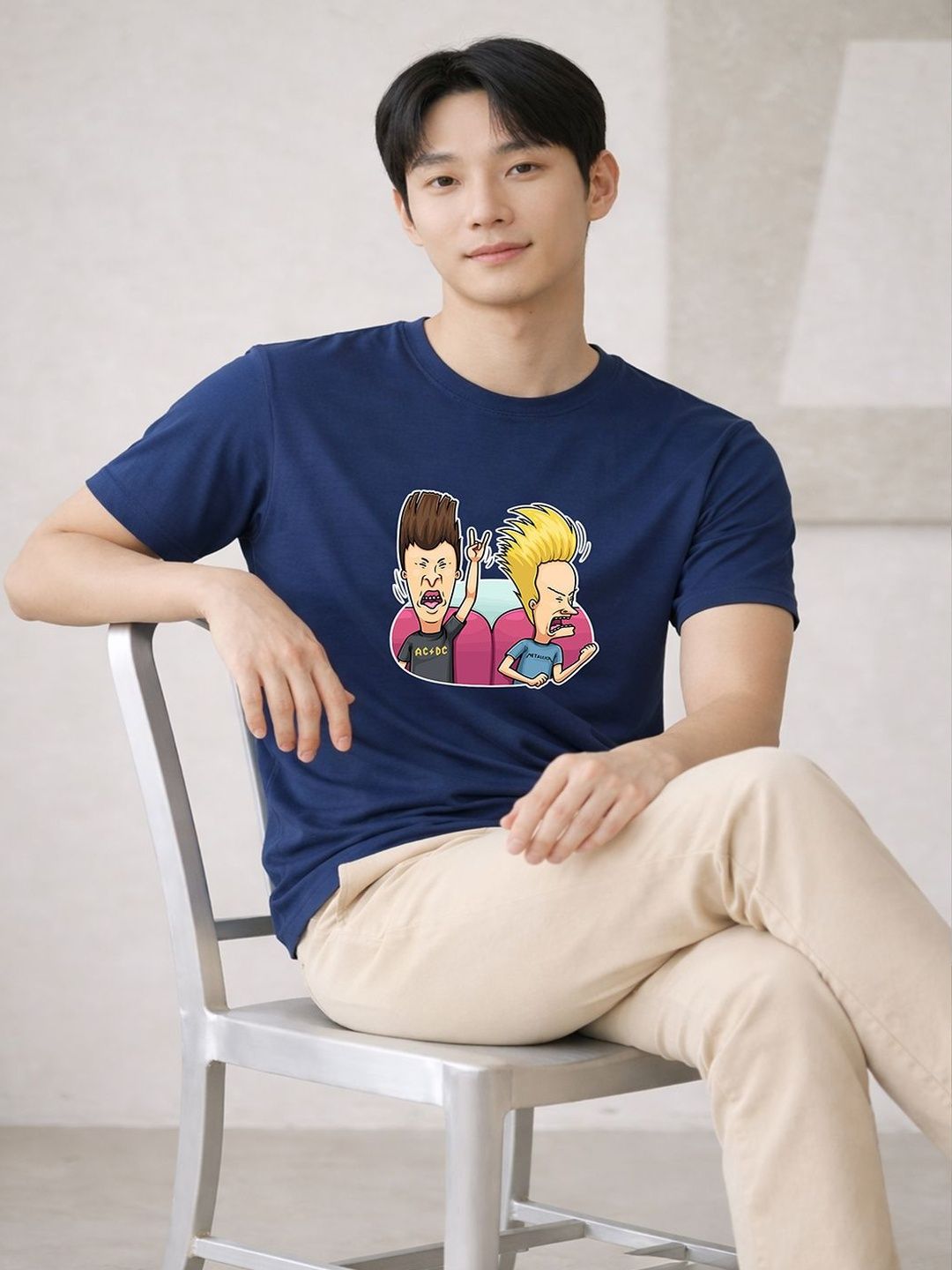 HERE&NOW Men Printed T-shirt