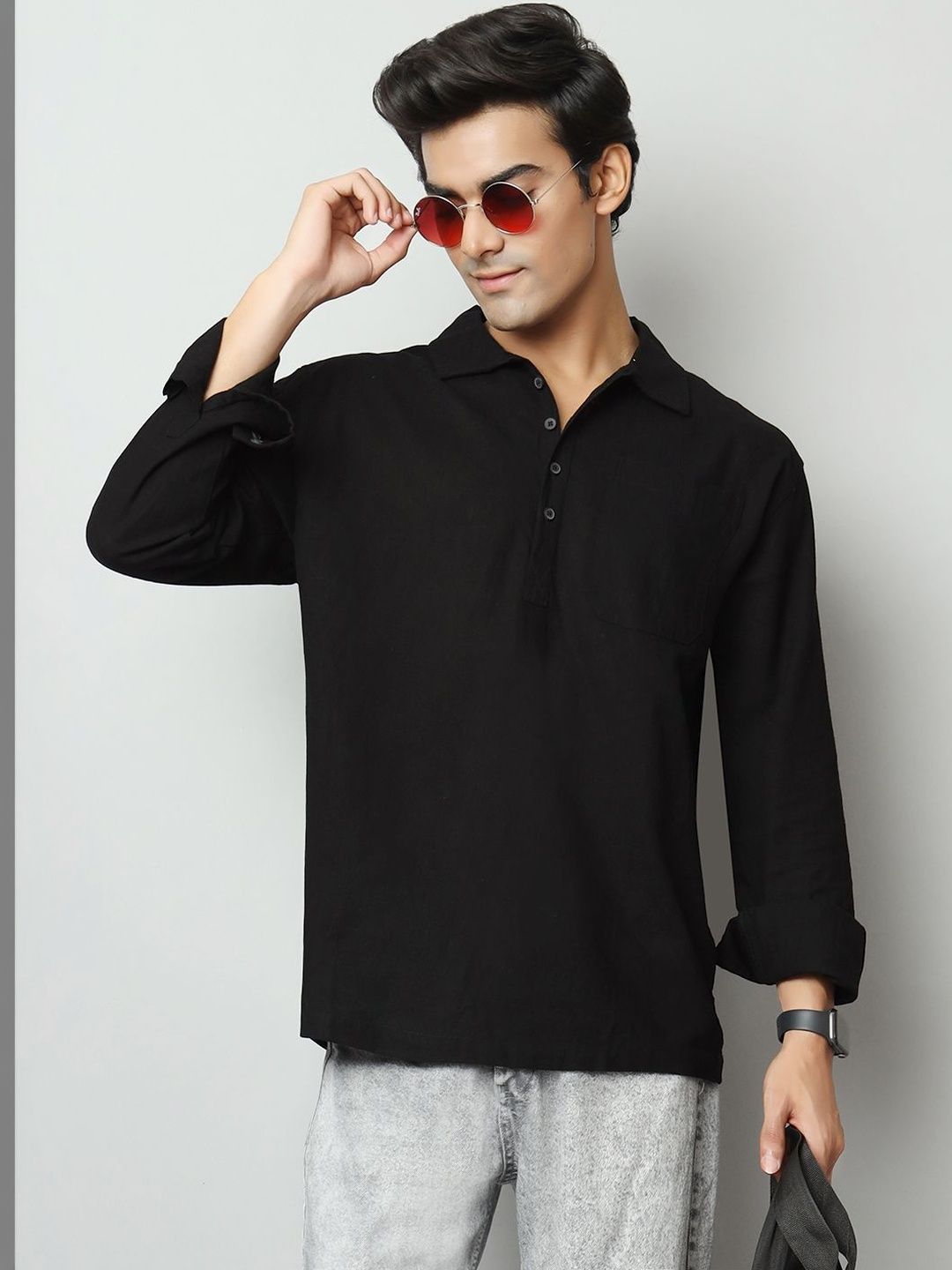 D Finish Men Handloom Kurta