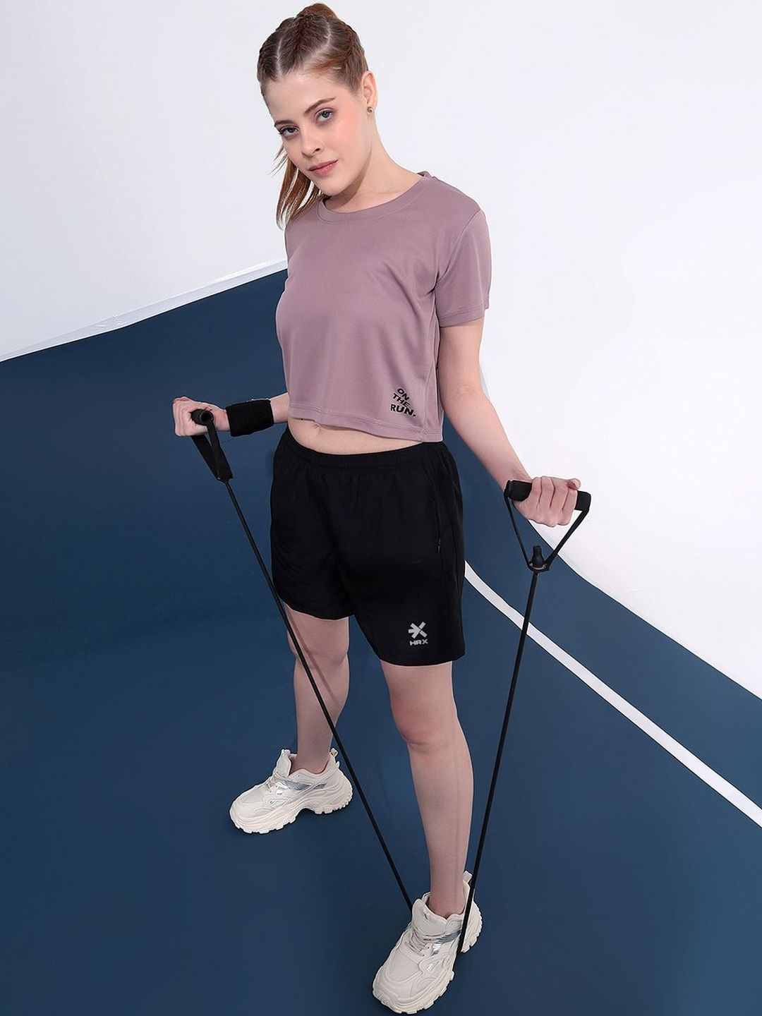 HRX by Hrithik Roshan Women Training or Gym Sports Shorts