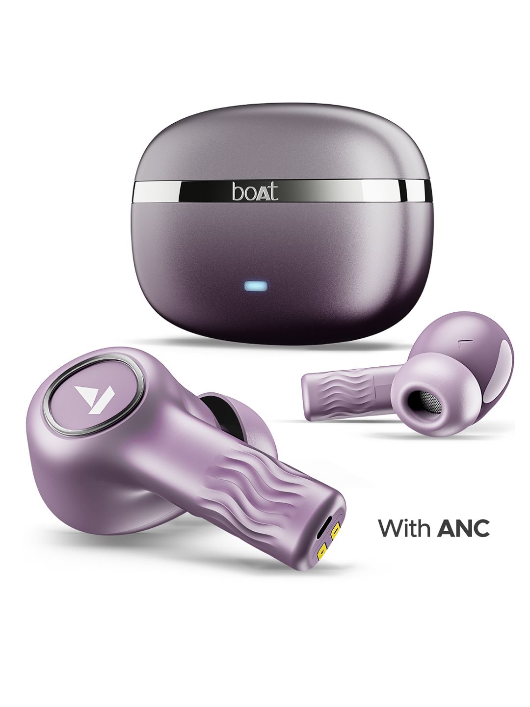 boAt Purple Nirvana ION ANC - Rose Quartz Ear Buds