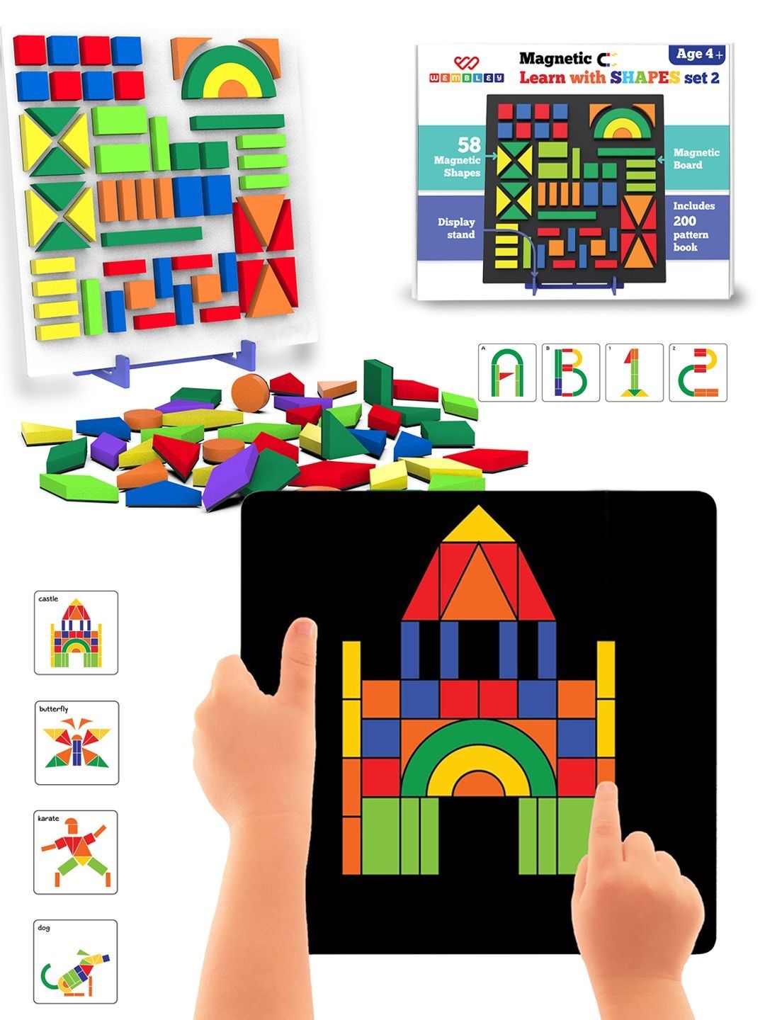WEMBLEY BPA Free Puzzles Activity Toys and Games